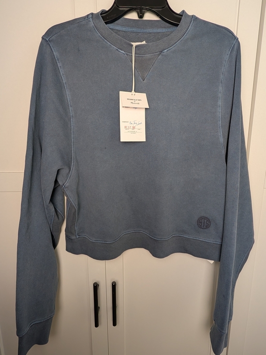 Madewell Tops - Madewell x Benjamin Talley Smith The Armory Classic Sweatshirt Blue Medium